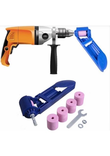 BabyaleTaşınabilir Kullanımı Kolay Hafif Matkap Ucu Bileyici Matkap Ucu Bileme Keskinleştirme Apara