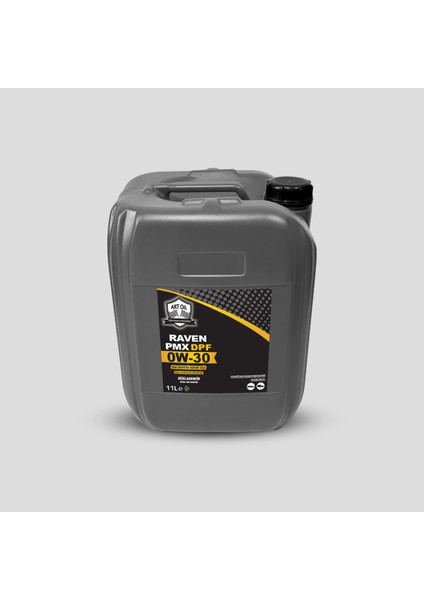 Raven 0W30 Dpf Benzin&dizel&lpg'li Partiküllü Tüm Araçlar Için Motor Yağı (2024 Üretim) 11LITRE