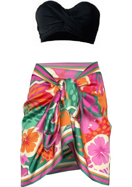 Mercan Summer Flower Pareo (Iç Göstermez) 50*145 cm