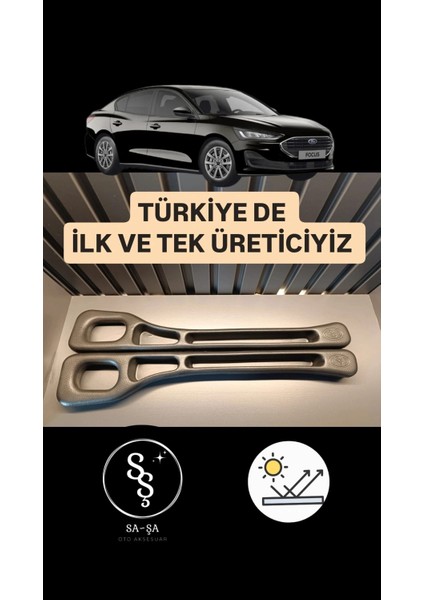 Sasa Ford Focus Model Uyumlu Oto Ön Koltuk Kenarı Boşluk Doldurma Organizeri