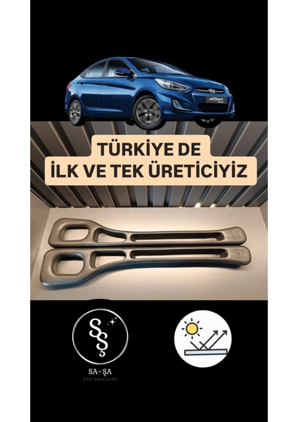 Sasa Hyundai Accent Blue Model Uyumlu Ön Koltuk Boşluk Doldurma Organizeri