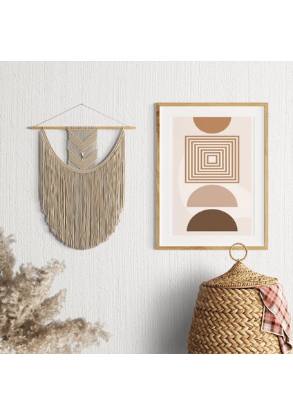 3'lü Bohem Geometrik Desen Foreks Tablo fiyatları