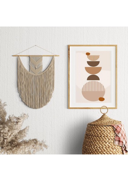 3'lü Bohem Geometrik Desen Foreks Tablo modelleri