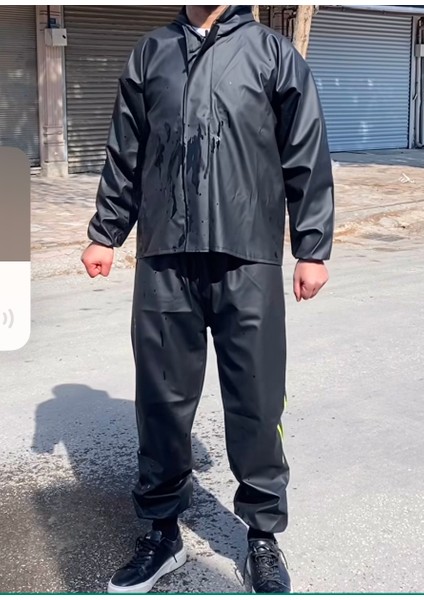 Motorcu Yağmurluk Pvc Alt Üst Takım %100 Su Geçirmez Garantili fiyatları