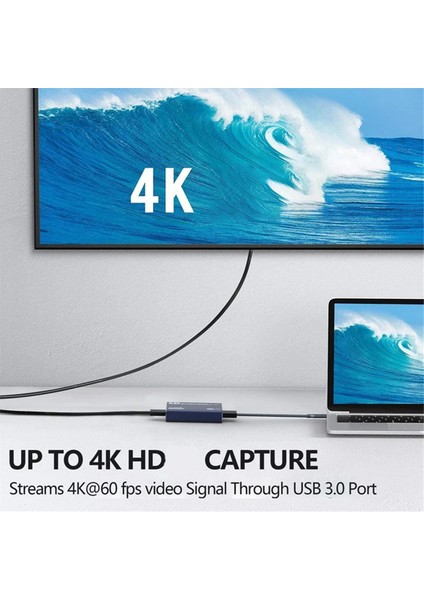 Video Yakalama Kartı Grabber - Uyumlu 4K 60Hz 30Hz USB 3.0 C 1080P 60FPS 30FPS Hd Kaydedici Canlı Oyun Için Yakalama (Yurt Dışından) modelleri