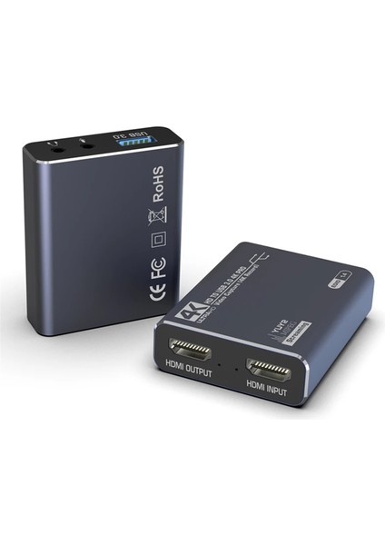 Video Yakalama Kartı Grabber - Uyumlu 4K 60Hz 30Hz USB 3.0 C 1080P 60FPS 30FPS Hd Kaydedici Canlı Oyun Için Yakalama (Yurt Dışından) fırsatları