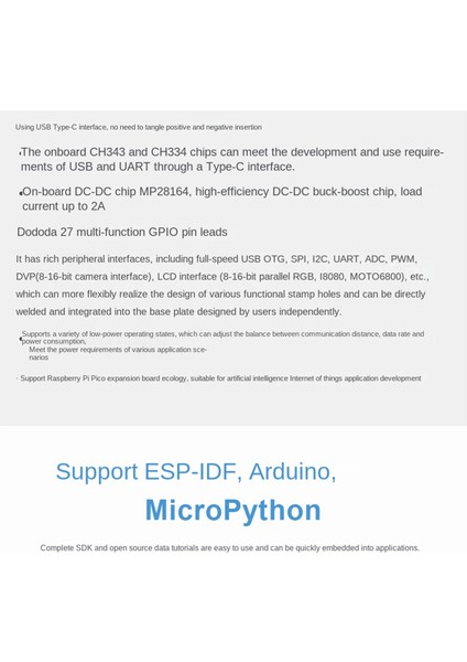 ESP32-S3--M Mikrodenetleyici 2.4ghz Wi-Fi Geliştirme Kartı 240MHZ Çift Çekirdekli Işlemci (Yurt Dışından)