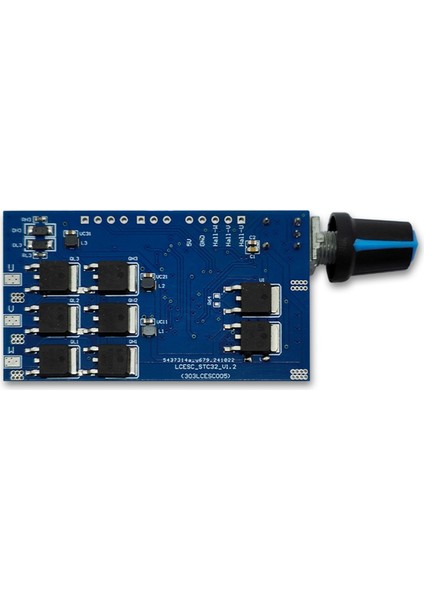 Motor Için Potansiyometreli 3 Fazlı Fırçasız Motor Esc Hız Kontrol Modülü DC12-24V 10A STC32G, Hall ile (Yurt Dışından)