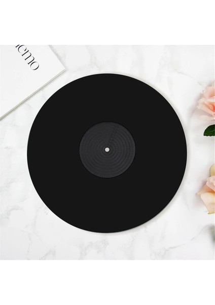 12 Inç Plak Mat Vinil Pikap Plak Şok Emici Anti-Statik Çalarlar Için Siyah (Yurt Dışından) modelleri