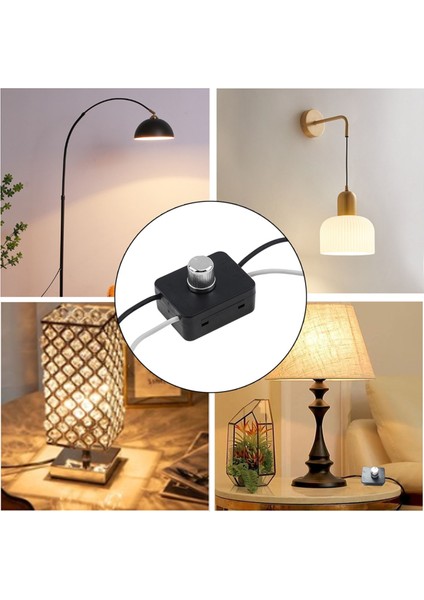 Dahili Dimmer Anahtar Kombo Takımı 120V Döner Kanopi Masa Lambaları / Zemin Lambaları Için Yedek (Yurt Dışından)