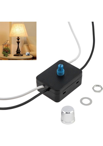 Dahili Dimmer Anahtar Kombo Takımı 120V Döner Kanopi Masa Lambaları / Zemin Lambaları Için Yedek (Yurt Dışından)