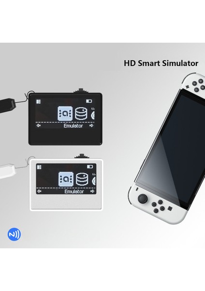 Emulator OLED Hd Akıllı Simülatör Siyah Için Infc Pixl (Yurt Dışından)