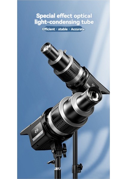 Fotoğraf Flaş Snoot Konik Lens Video Fotoğraf Stüdyosu Işık Kiti Optik Spot Işığı 25 Gobo (Yurt Dışından) fiyatları