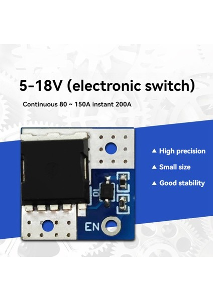 5-18V Mini Yüksek Güç Mos Tetik Anahtarı Sürücü Modülü 200A Maks Fet Pwm Düzenlenmiş Kontrol Kartı (Yurt Dışından)