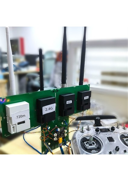 Verici Çeşitlilik Kartı Alıcı Çift 915 / 2.4g Rx ve Tx Fpv Dıy Parçaları Için (Yurt Dışından)