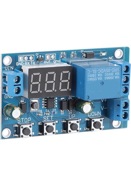 Dc 6-40V Akü Şarj Kontrol Anahtarı Düşük Gerilim Aşırı Gerilim Koruma Kartı Otomatik Kesme Kesme Kontrol Cihazı (Yurt Dışından)