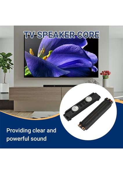 2 Adet Tv Hoparlörü 6 Ohm 10W 8015 Için (Yurt Dışından)