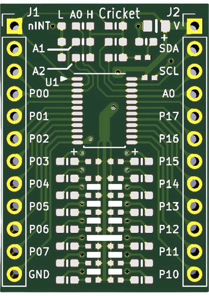 PCA9555A Genişletme Modülü IIC/I2C Gpıo Kartı 16 Dijital Giriş ve Çıkış (Yurt Dışından)