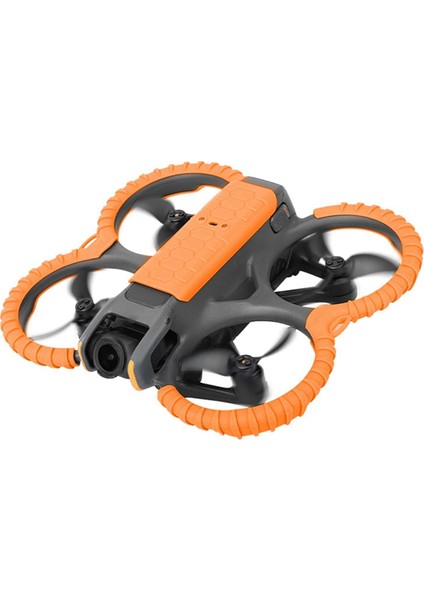 2set Drone Aksesuarları Seti Tampon Halkası ve Arka Koruma Kılıfı, Avata 2, B Için Çarpışma Önleyici Darbe Koruyucusu Içerir (Yurt Dışından)