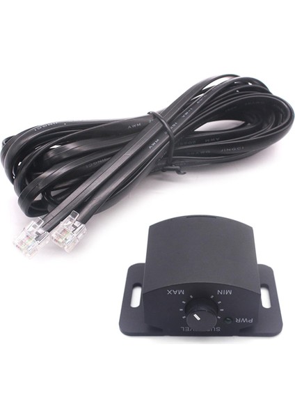 Amplifikatör Yedek Bas Düğmesi Kontrolü Uzaktan 6pin Subwoofer Hoparlörler Için Ses Ayarı (Yurt Dışından)