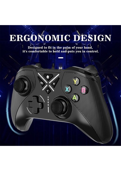 Hall Tetiklemeli Joystick'ler ve Turbo Fonksiyonlu Kablolu Oyun Kontrolcüsü /x, One, Pc Için (Yurt Dışından)