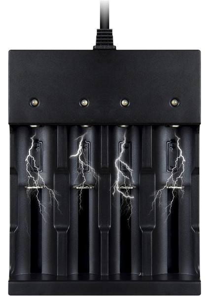 4bay Akıllı 18650 Pil Şarj Cihazı, 3.7VOLT Li-Ion El Fenerleri Far Şarj Edilebilir Pilleri Için Evrensel Şarj Cihazı (Yurt Dışından) modelleri