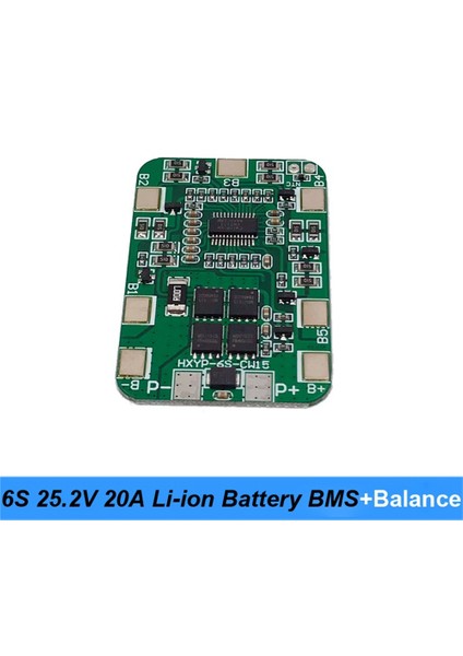 25V Tornavida ve 24V Paket Kullanımı Için Dengeleme Özellikli 6s 25.2V 20A Lityum Pil Kartı (Yurt Dışından)