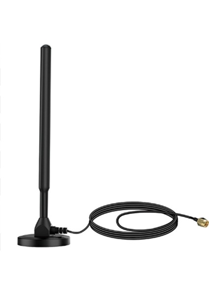 868MHZ 915MHZ Lora Anten Helyum Hotspot Manyetik Taban 38DBI Yüksek Kazançlı Sma Erkek 3 Metre Kablo Bakır Çubuk 800-960MHZ (Yurt Dışından)