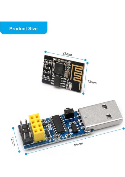 Usb'den ESP8266 Breakout CH340C Esp-01 ESP-01S Prog Wifi Programlayıcı Indirici Adaptörü Sıfırlama Otomatik Indirme Devresi (Yurt Dışından)