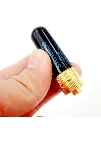 Walkie Talkie Anteni SRH-805S Çift Bant 5cm Başparmak Çok Işlevli Ultra Kısa Küçük (Yurt Dışından)