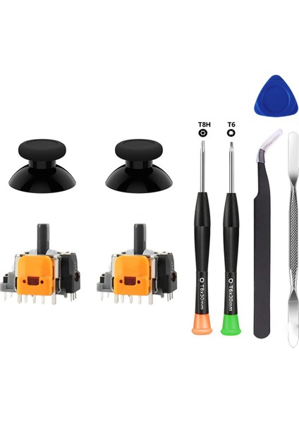 One /x Controller Için Yedek Hall Etkisi Joystick 3D Analog Thumbstick Onarım Parçaları Kiti (Yurt Dışından)