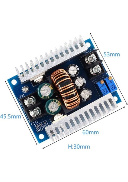 300W 20A Modül Buck Dönüştürücü cc Cv Dc Güç Kaynağı 6V-40V Ila 1.2V-35V Voltaj Regülatörü Redüktör 4V 5V (Yurt Dışından)