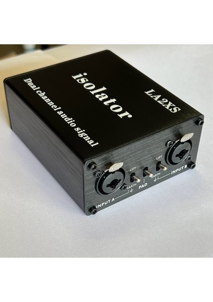 LA2XS Ses Izolatörü Gürültü Azaltma Filtresi Mevcut Çift Kanallı 6.5 Xlr Mikseri Ortadan Kaldırır (Yurt Dışından)