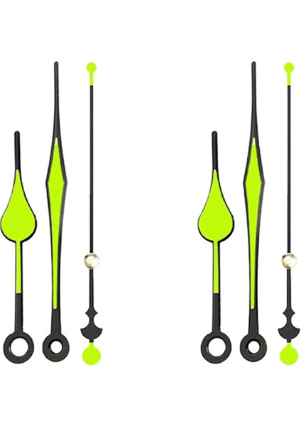 2 Set Kuvars Saat Hareketi Kiti Salınımlı + Işıklı Işaretçi Onarım Parçaları Değişimi A (Yurt Dışından)