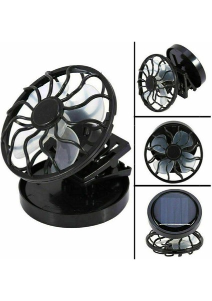 1 Adet Taşınabilir Mini Güneş Enerjili Fan Klipsi Tırmanma Soğutma Kampları Vahşi Doğa Yaz Elde Tutulan Şapka Şapka (Yurt Dışından)