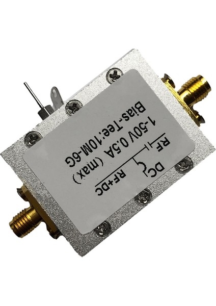 Rf Engelleyici Önyargı Koaksiyel Besleme T 10MHZ-6GHZ Geniş Bant Radyo Frekansı Mikrodalga Anten Analizörü (Yurt Dışından) modelleri