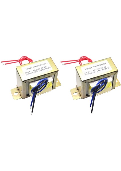 Güç Trafosu Çift Ac 18V 50W Eı 110V Ön Amplifikatör 2.1 Amplifikatör Ton Kartı A Için Opsiyonel (Yurt Dışından)