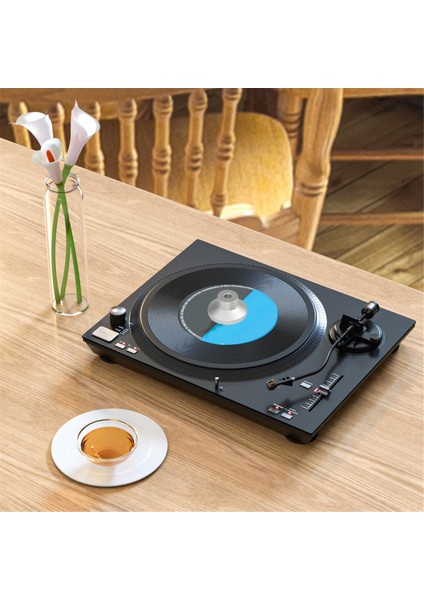 Kayıt Ağırlık Kelepçesi Ses Lp Vinil Pikaplar Disk Sabitleyici Pikap Hifi Siyah (Yurt Dışından) fırsatları