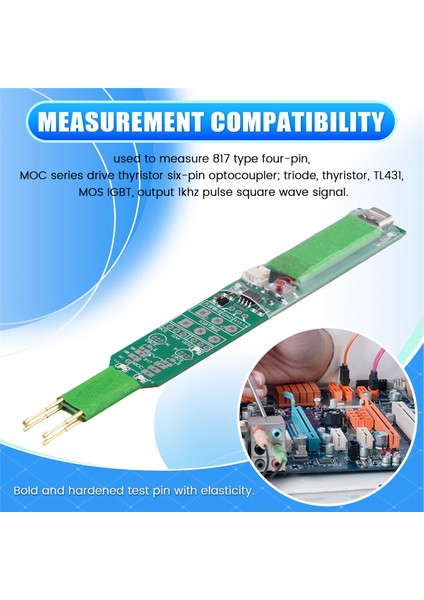 Çok Fonksiyonlu Optokuplör Test Cihazı Transistör Mos Tüp Igbt Gücü Için Optokuplör Çevrimiçi Algılama Aracı (Yurt Dışından)