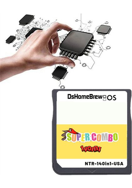 140IN1 Super Combo V1.0 Için Oyun Kartı Türkçe (Yurt Dışından)
