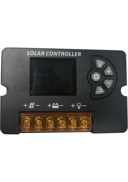 12V/24V Pwm Güneş Şarj Kontrol Cihazı 20A Renkli LCD Ekran, Ayarlanabilir Voltaj, Çoklu Pil Desteği (Yurt Dışından)