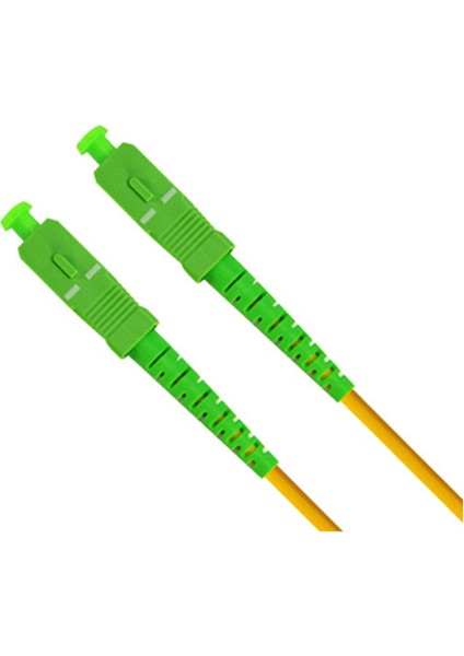 Sc'den Fiber Optik Yama Bağlantı Kablosu 3.0mm Kablo Tek Modlu Simpleks Pvc G652D Sm 1310/1550NM Ftth 2m (Yurt Dışından)