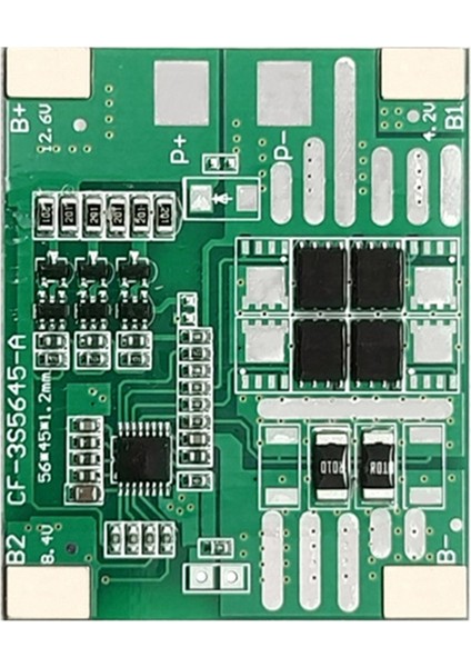 3s 12.6V 12A Koruma Kartı 18650 Li-Ion Lityum Pil Şarj Cihazı Elektrikli Aletler Için Geliştirme/dengeleme Modülü (Yurt Dışından)