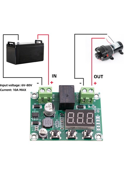 6V-80V Akü Dc Voltaj Koruma Modülü Yüksek Düşük Gerilim Kesme Çıkış Kartı (Yurt Dışından) fırsatları