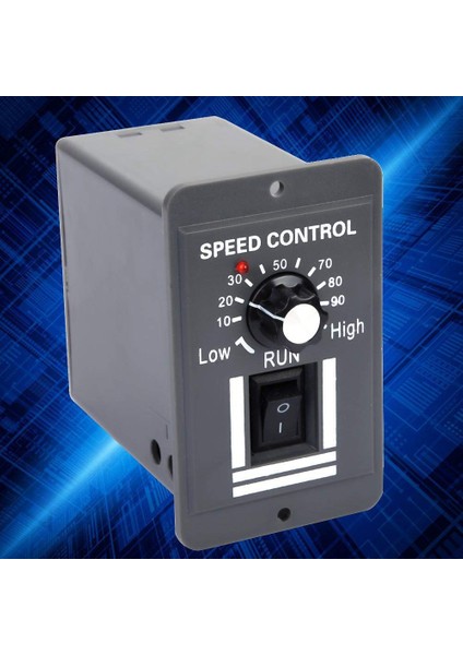 Dc 12V 24V 36V 48V 10A Pwm Motor Hız Kontrol Cihazı Tersinir Anahtar Regülatör Kontrolü Ileri Dönüş Durdurma (Yurt Dışından)