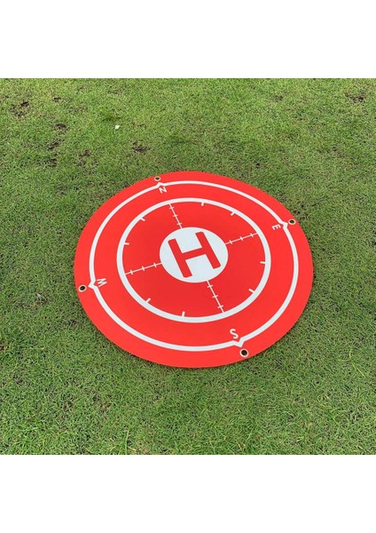 60CM Katlanabilir Drone Iniş Pedleri Taşınabilir Platform Su Geçirmez Leke Geçirmez Evrensel Mavi (Yurt Dışından)