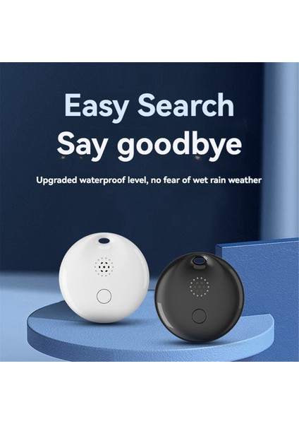 Findmy Global Search Için Mini Takip Bulucu Anti Kayıp Dairesel Takip Cihazı Çocuk Köpek Evcil Hayvan Beyaz (Yurt Dışından)