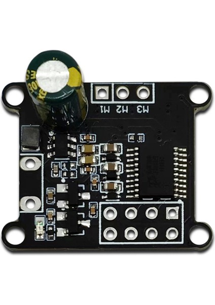Dc Fırçasız Motor Sürücü Kartı Foc Kontrol Svpwm 10-24V Modülü Basit Mini Değiştirin (Yurt Dışından)