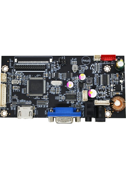 Geniş Sıcaklık Sürücü Kartı LCD Vga+-Uyumlu Giriş Ekran Anakart Modülü (Yurt Dışından)