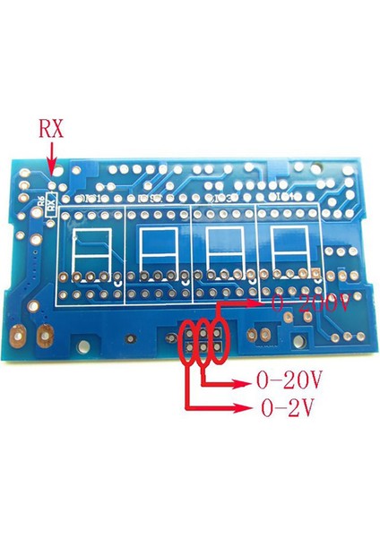 Voltmetre Dıy Kit Parçaları ICL7107 Metre Dijital (Yurt Dışından)